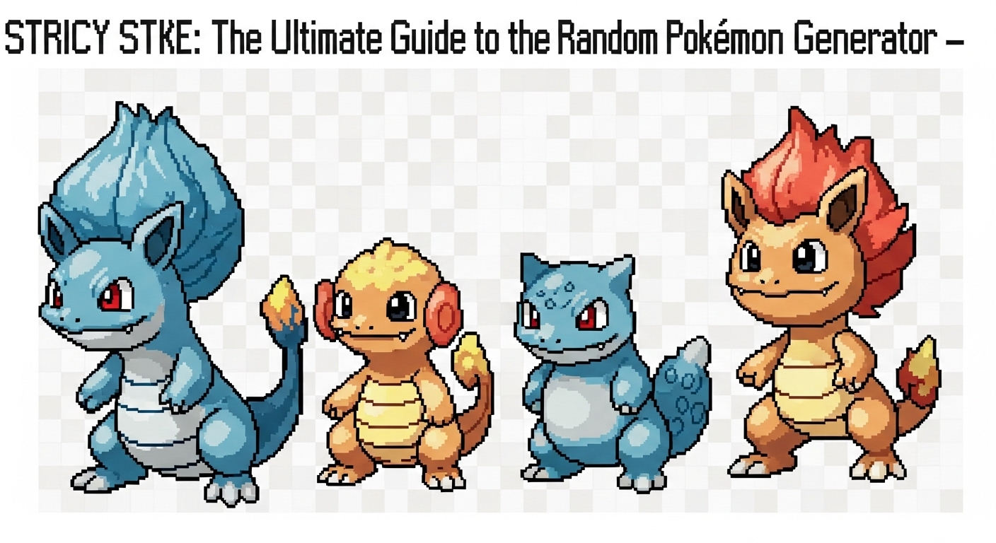 The Ultimate Guide to the Random Pokémon Generator 1 The Ultimate Guide to the Random Pokémon Generator